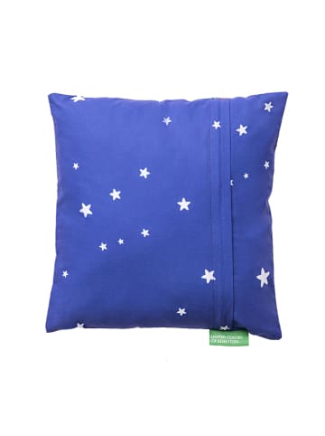 Benetton Kussen "Rainbow" wit/meerkleurig - (L)40 x (B)40 cm