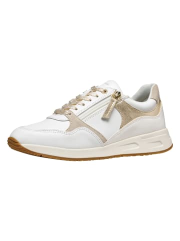 Geox Leren sneakers "Bulmya" wit/beige