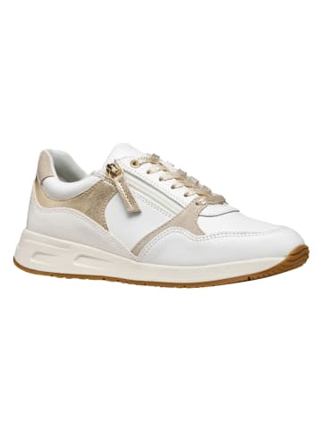 Geox Leren sneakers "Bulmya" wit/beige