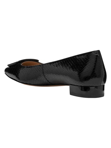 Geox Leder-Ballerinas "Giselda" in Schwarz