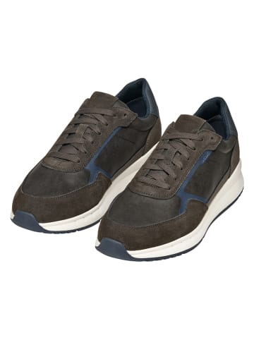 Geox Sneakers "Branthon" in Dunkelblau/ Khaki/ Schwarz