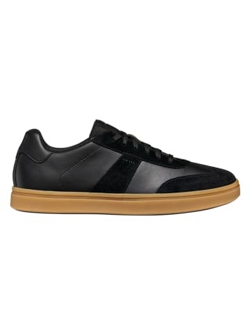Geox Leder-Sneakers "Baltmoore" in Schwarz