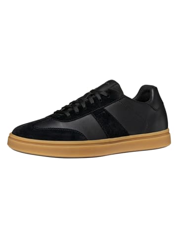 Geox Leder-Sneakers "Baltmoore" in Schwarz