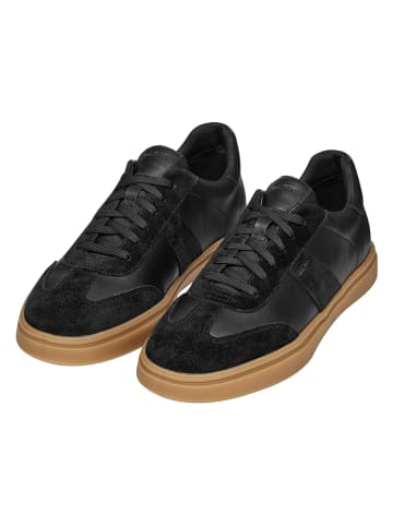 Geox Leder-Sneakers "Baltmoore" in Schwarz