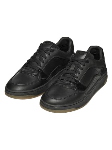Geox Leren sneakers "Sedral Court" zwart
