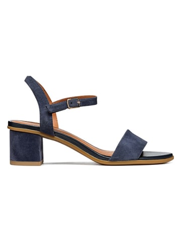 Geox Leren haksandalen "Aurely 50" donkerblauw