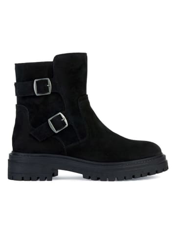 Geox Leder-Boots "Iridea" in Schwarz