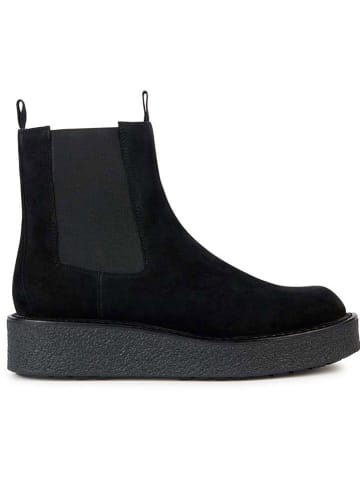 Geox Leder-Chelsea-Boots "Elidea" in Schwarz