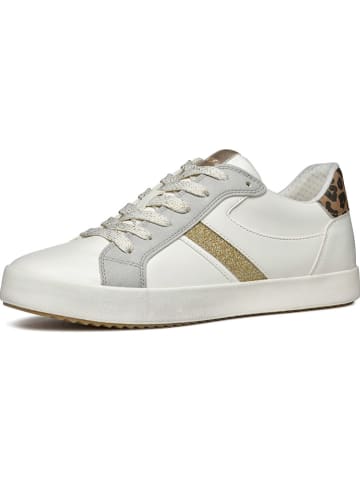 Geox Sneakers "Blomiee" goudkleurig/wit/zilverkleurig
