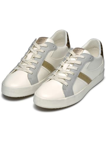 Geox Sneakers "Blomiee" in Gold/ Weiß/ Silber