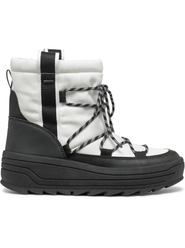 Geox Winterstiefel "Milleiny" in Weiß/ Schwarz