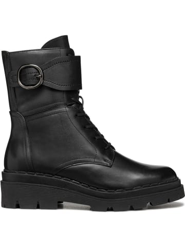 Geox Leder-Boots "Felleny" in Schwarz