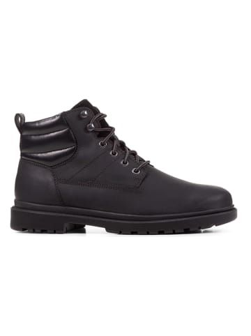 Geox Leder-Boots "Andalo" in Schwarz