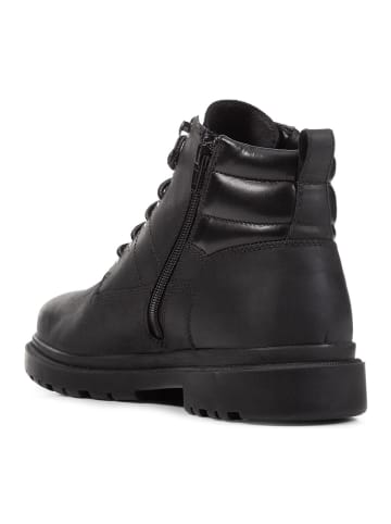 Geox Leder-Boots "Andalo" in Schwarz