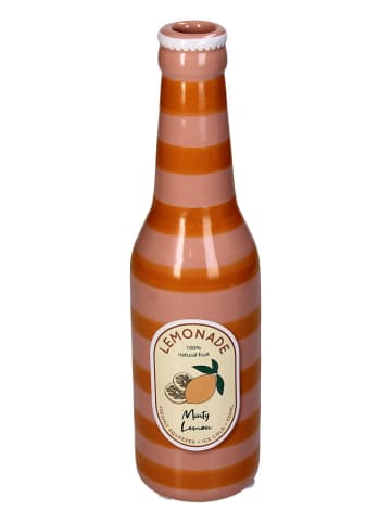 Kersten Wazon "Lemonade" w kolorze jasnoróżowo-pomarańczowym - wys. 24 x Ø 6,5 cm