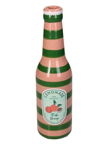 Kersten Wazon "Lemonade" w kolorze brzoskwiniowo-zielonym - wys. 24 x Ø 6,5 cm