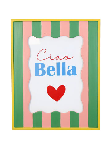 Kersten Bilderrahmen in Rosa/ Grün - (L)18 x (B)13 cm