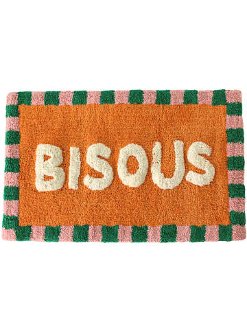 Kersten Badematte ''Bisous'' in Orange - (L)50 x (B)80 cm