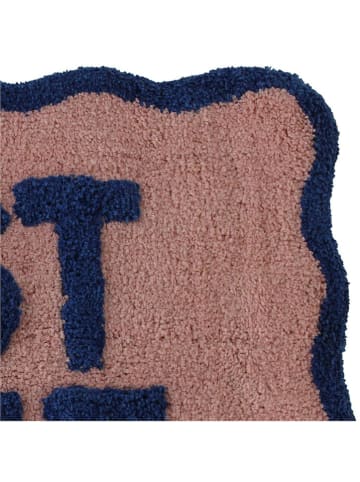 Kersten Dywanik łazienkowy "C'est la vie" w kolorze jasnoróżowym - 50 x 80 cm