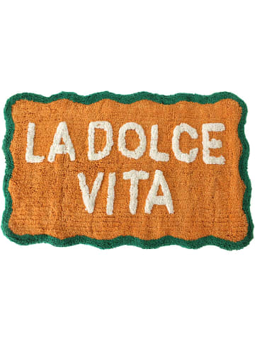 Kersten Badematte ''La Dolce Vita'' in Orange - (L)50 x (B)80 cm