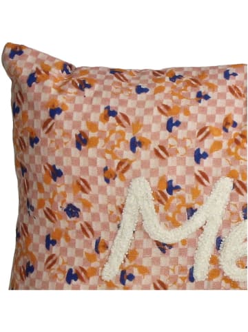 Kersten Kussen "Merci" abrikooskleurig - (L)30 x (B)50 cm