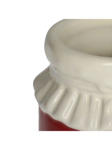 Kersten Blumentopf ''Strawberry Jam'' in Rot - (H)9,7 cm - Ø 8,5 cm