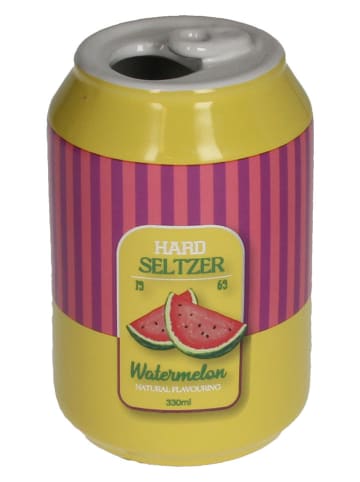 Kersten Vase ''Seltz'' in Gelb/ Pink - (H)11,3 cm - Ø 7 cm