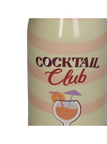 Kersten Vase ''Cocktail'' in Beige - (H)24 cm - Ø 6,5 cm