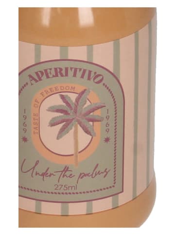 Kersten Vaas''Aperitivo Palm'' lichtbuin - (H)17,8 cm - Ø 6,8 cm