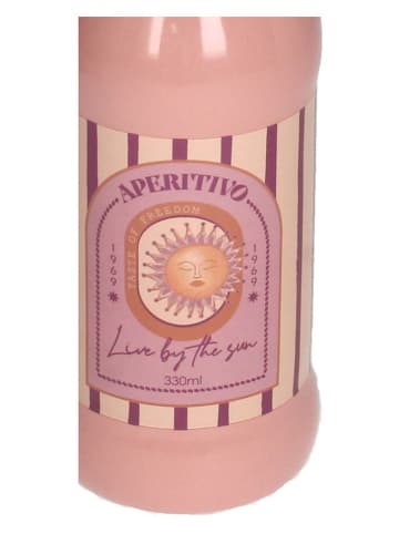 Kersten Vaas ''Aperitif'' lichtroze - (H)21,8 cm - Ø 6,5 cm