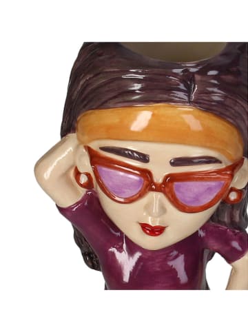 Kersten Vase ''Dancing Queen '90'' in Bunt - (H)24 x Ø 10,3 cm