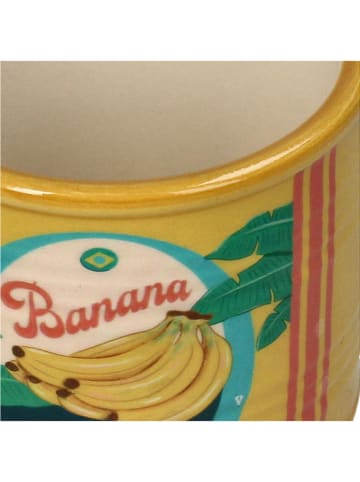 Kersten Doniczka "Banana" w kolorze żółtym - wys. 6,3 x Ø 7,3 cm