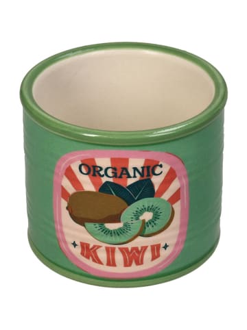Kersten Blumentopf ''Kiwi'' in Grün - (H)6,3 cm - Ø 7,3 cm