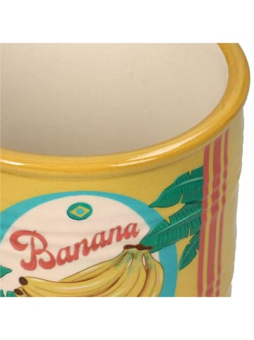 Kersten Doniczka "Banana" w kolorze żółtym - wys. 8,7 x Ø 9,8 cm