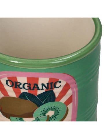 Kersten Blumentopf ''Kiwi'' in Grün - (H)8,7 cm - Ø 9,8 cm