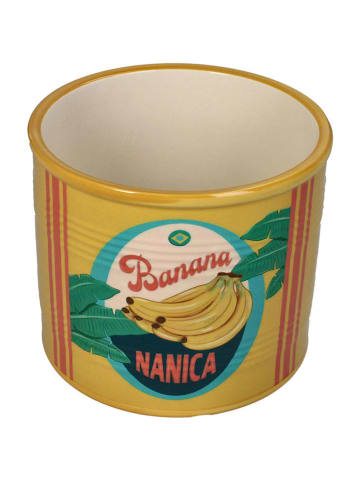 Kersten Blumentopf ''Banana'' in Gelb - (H)11,8 cm - Ø 13,8 cm