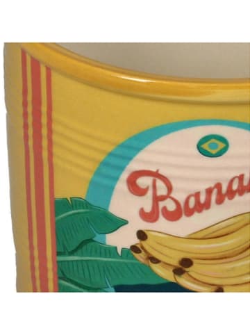 Kersten Bloempot "Banana" geel - (H)11,8 cm - Ø 13,8 cm
