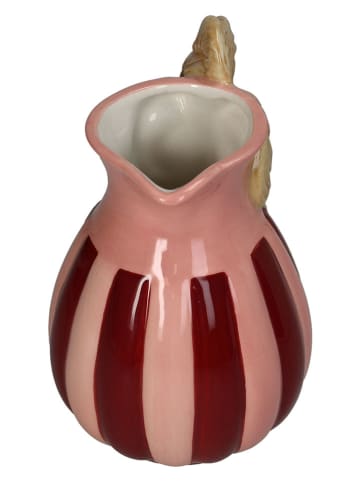 Kersten Vase ''Palm Tree'' in Rosa/ Lila/ Beige - (B)19 x (H)20,5 x (T)14 cm