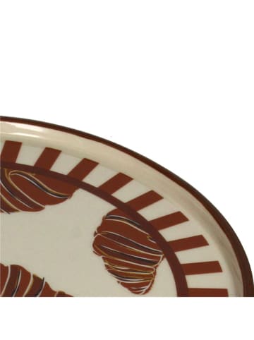 Kersten Dinerbord ''Croissant'' beige/lichtbruin - Ø 25,5 cm