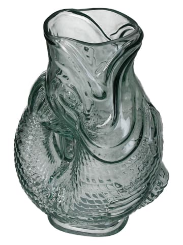 Kersten Vase ''Fish'' in Grau - (B)17 x (H)24,5 x (T)10,5 cm