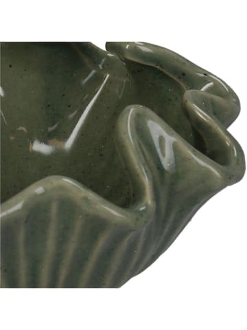 Kersten Bloempot groen - (H)8 cm - Ø 15 cm