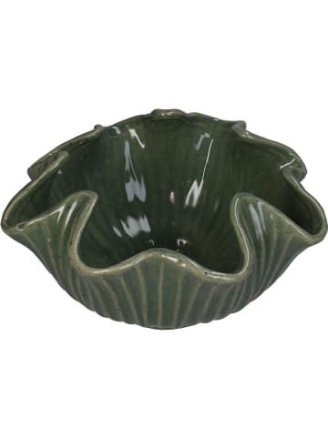 Kersten Blumentopf in Grün - (H)13,5 cm - Ø 25,5 cm