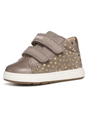 Geox Leren sneakers "Biglia" lichtbruin