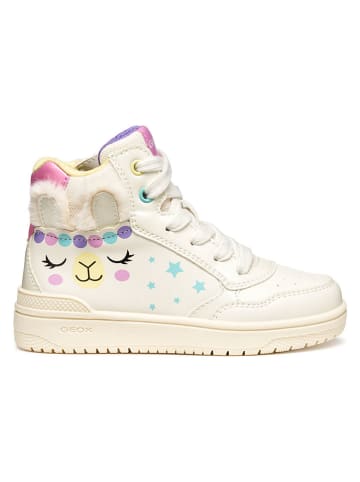 Geox Sneakersy "Washiba" w kolorze kremowym