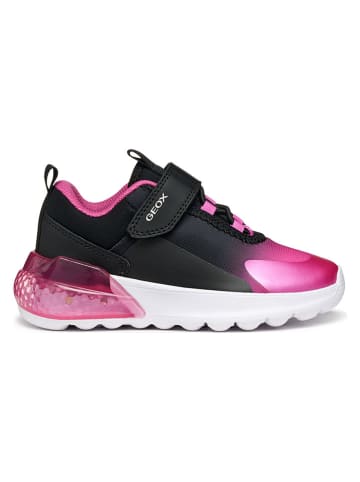 Geox Sneakers "Activart" in Pink/ Schwarz