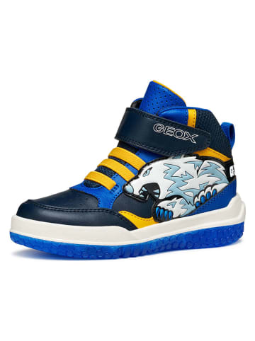 Geox Sneakersy "Buzzerlight" w kolorze niebieskim