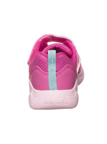 Geox Sneakers in Pink/ Hellblau