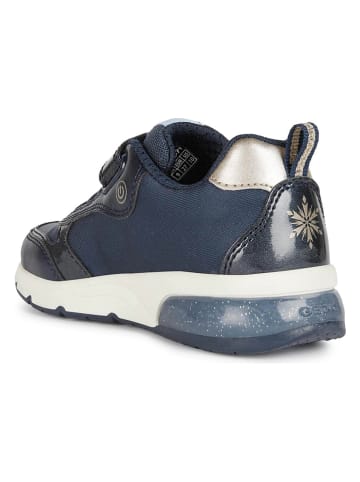 Geox Sneakersy "Spaceclub" w kolorze granatowym