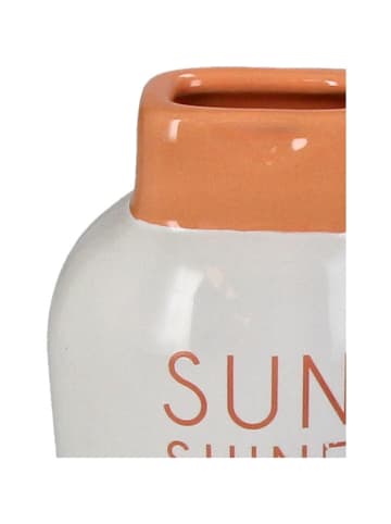 Kersten Wazon "Sunscreen" w kolorze białym - 8,8 x 19 x 5,6 cm