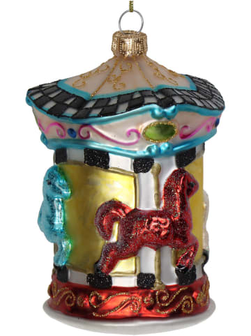 Kersten Christbaumkugel ''Carousel'' in Bunt - (H)12 cm